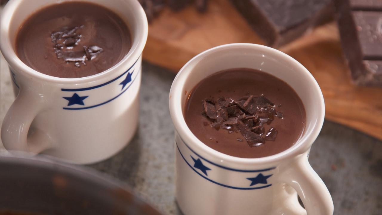 Doughnut Sticks and Hot Cocoa