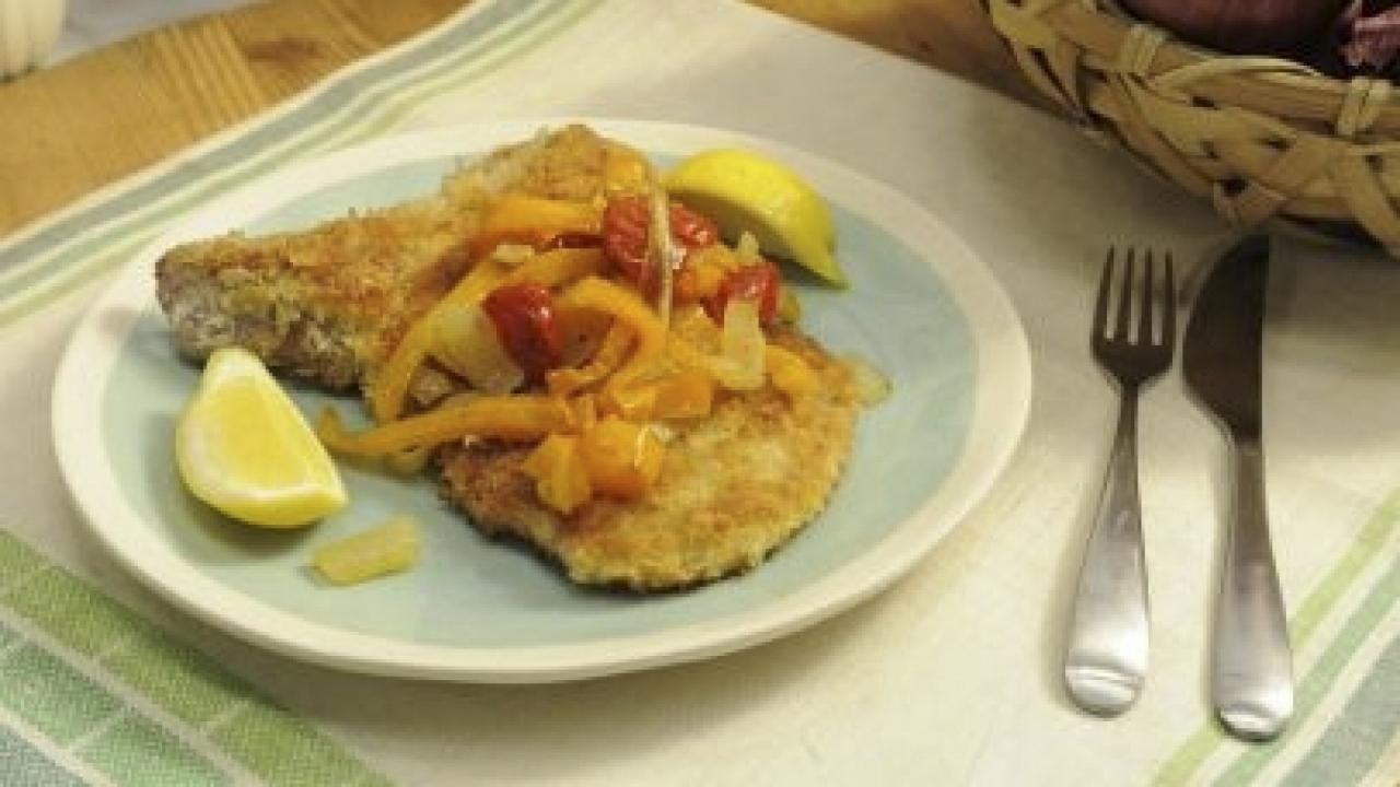 Pickle Schnitzel Pork Chops