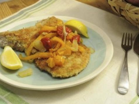 Pickle Schnitzel Pork Chops
