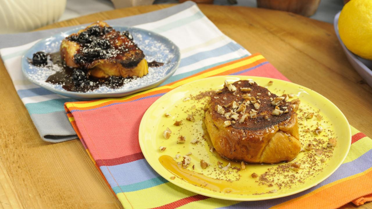 Cherries Jubilee French Toast