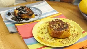 Cherries Jubilee French Toast