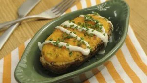 Buffalo Twice Baked Potatoes