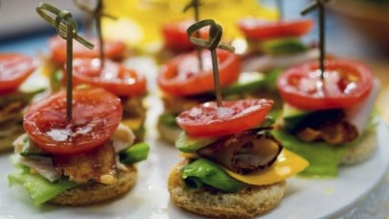 Mini Club Tea Sandwiches