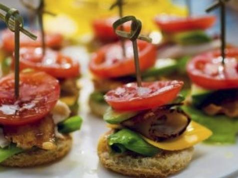 Mini Club Tea Sandwiches