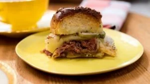 Roast Beef Tea Sliders