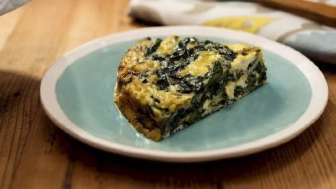 Asparagus and Spinach Frittata