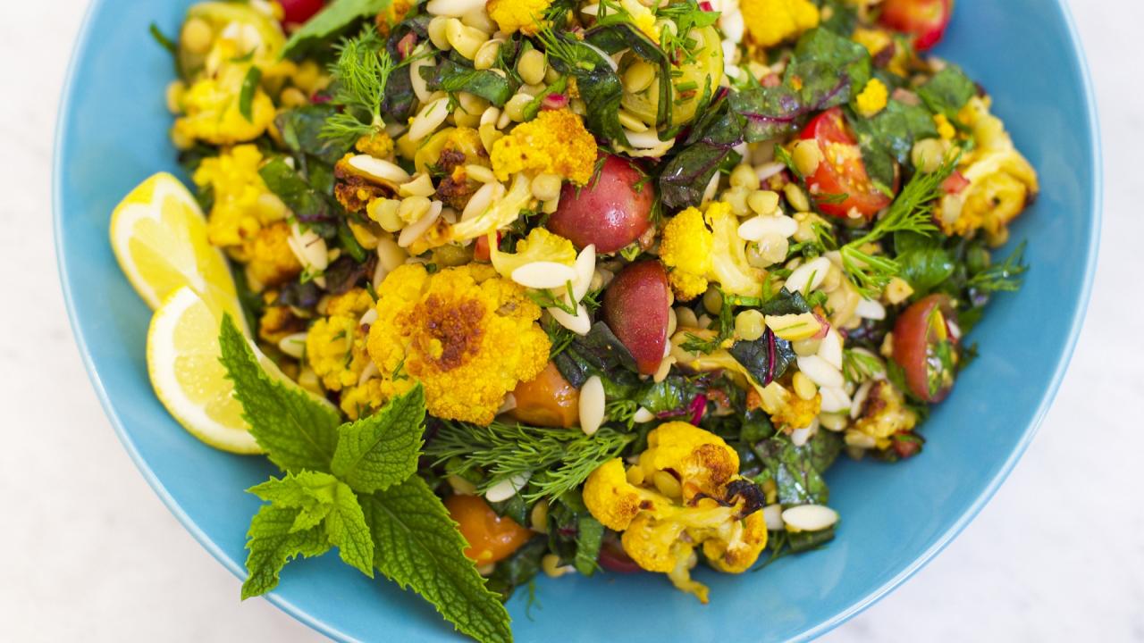Lentil and Orzo Salad Recipe