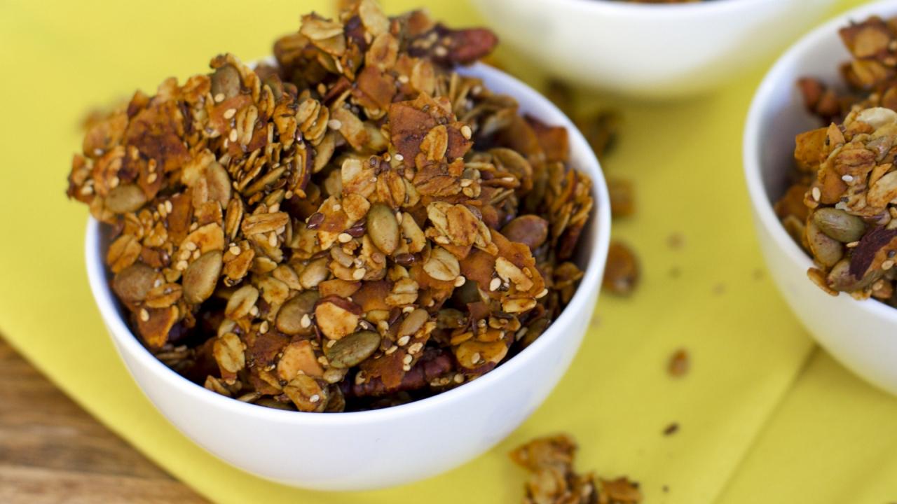 Savory Curry Granola Recipe