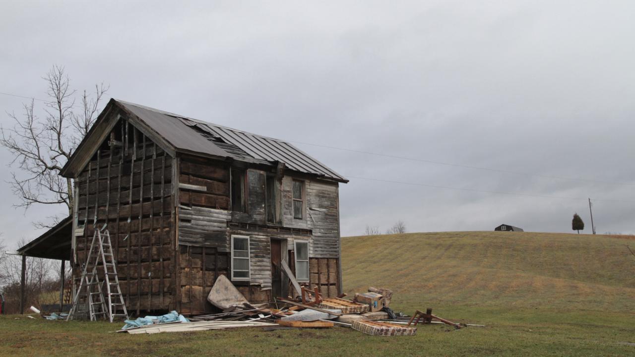 Old-School Takedown in Harrisville, WV