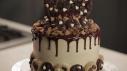 Chocolate Cookie Dough Cake
