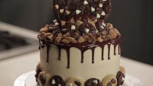 Chocolate Cookie Dough Cake