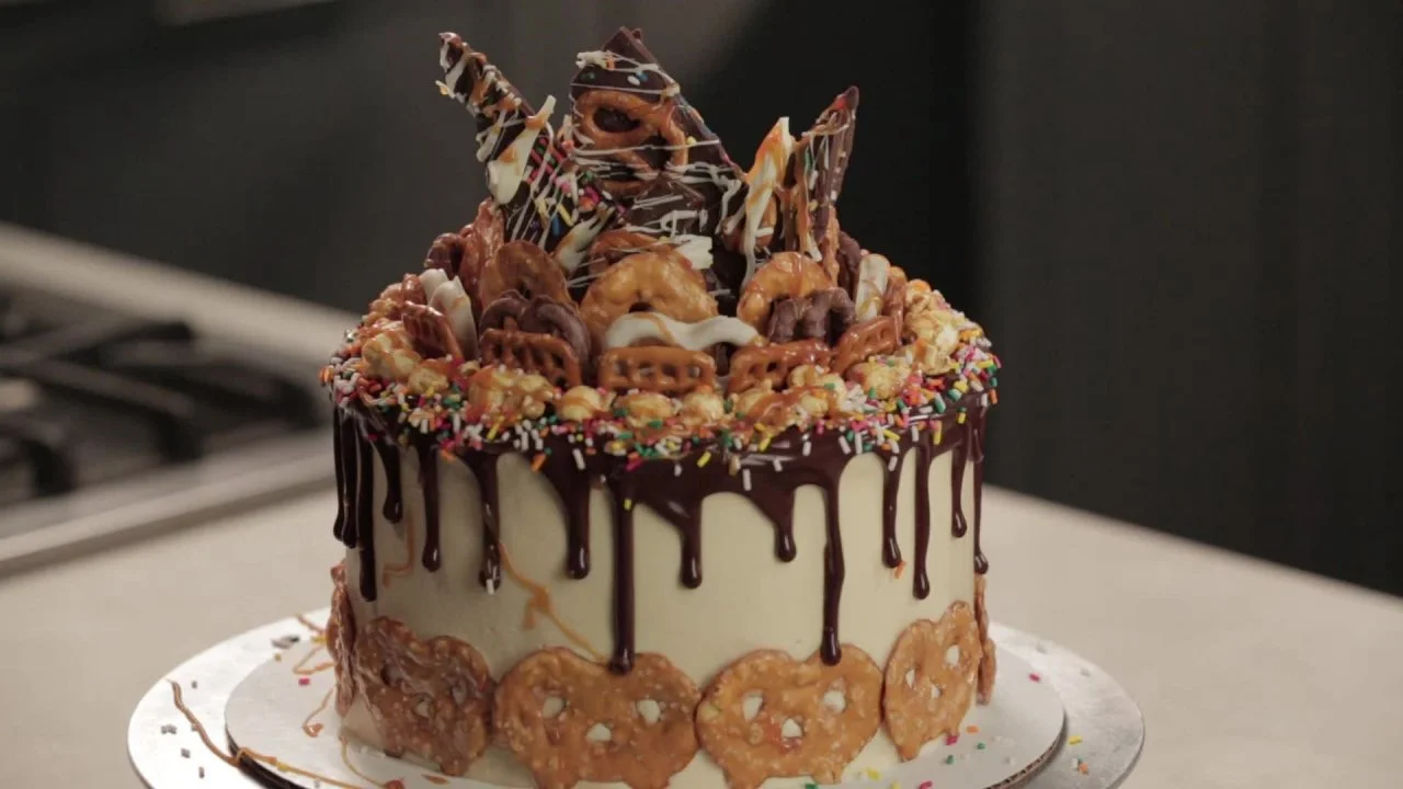 Salted Caramel Chocolate Cake