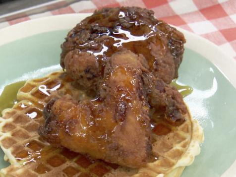 Spicy Chicken and Waffles