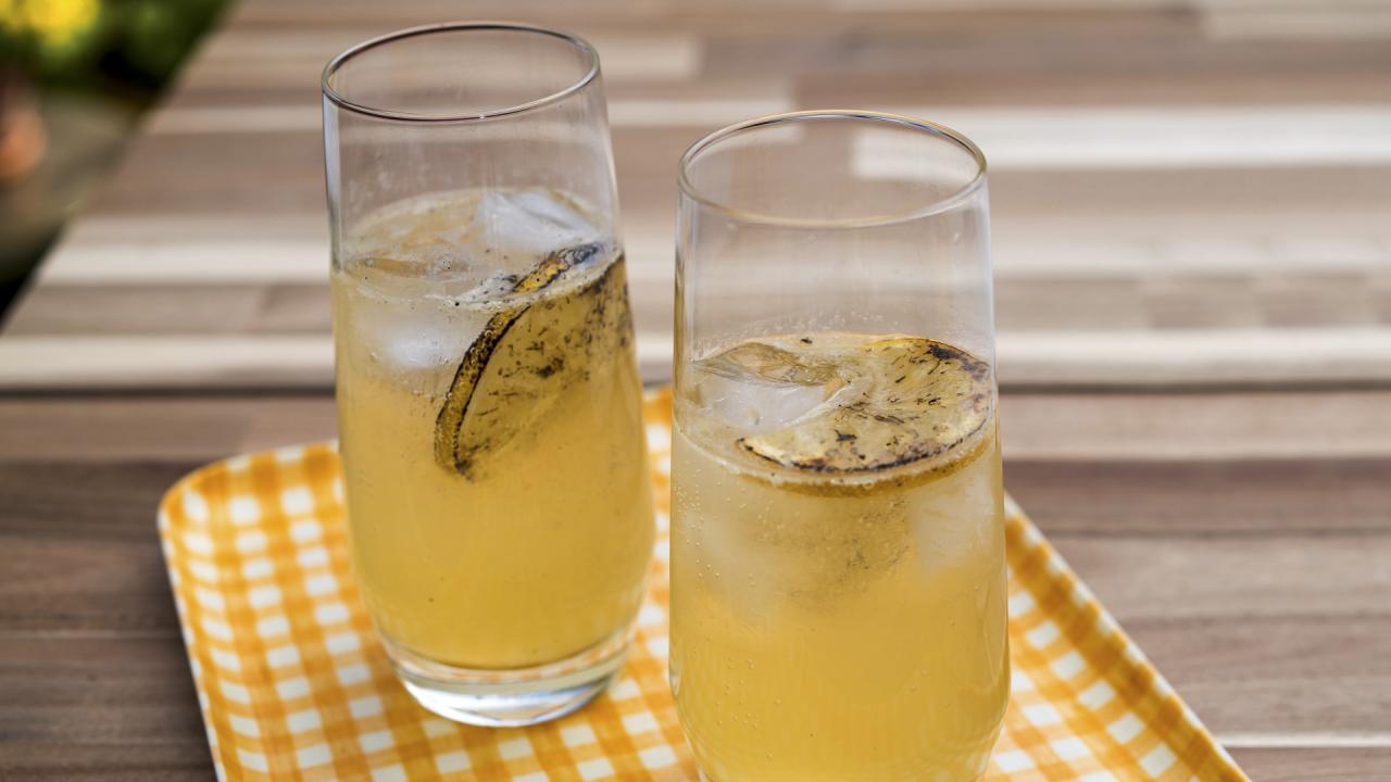 Smokin' Lemon Cocktail