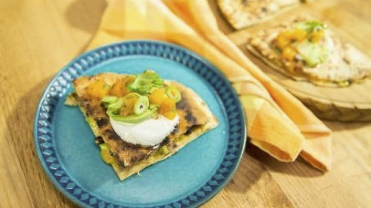 Pork and Apricot Quesadilla