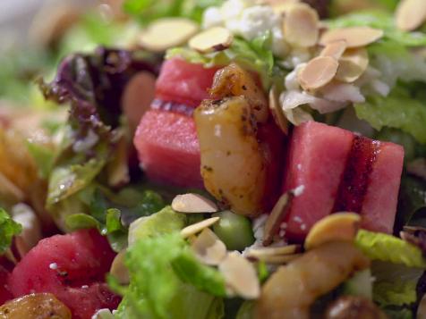 Watermelon and Shrimp Salad