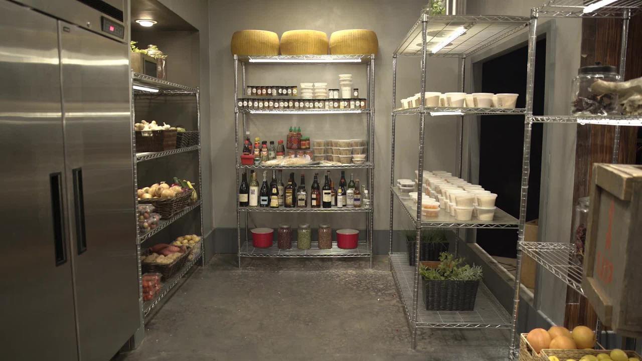 Tour the Cutthroat Kitchen Pantry
