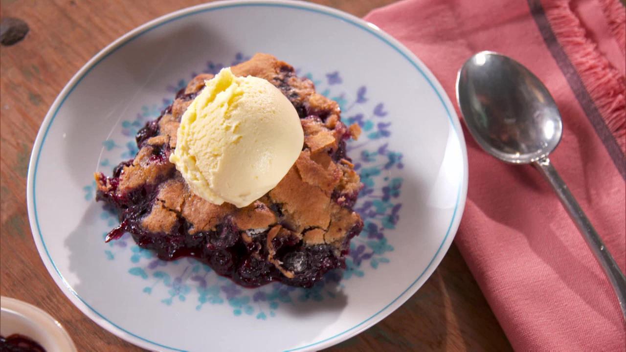 Nancy's Blueberry Cobbler