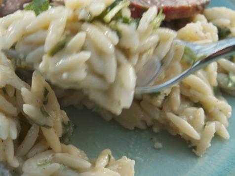 Peppery Parmesan Orzo