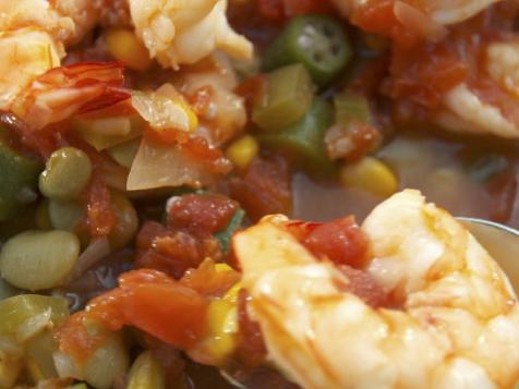 Kardea's Okra Soup with Shrimp