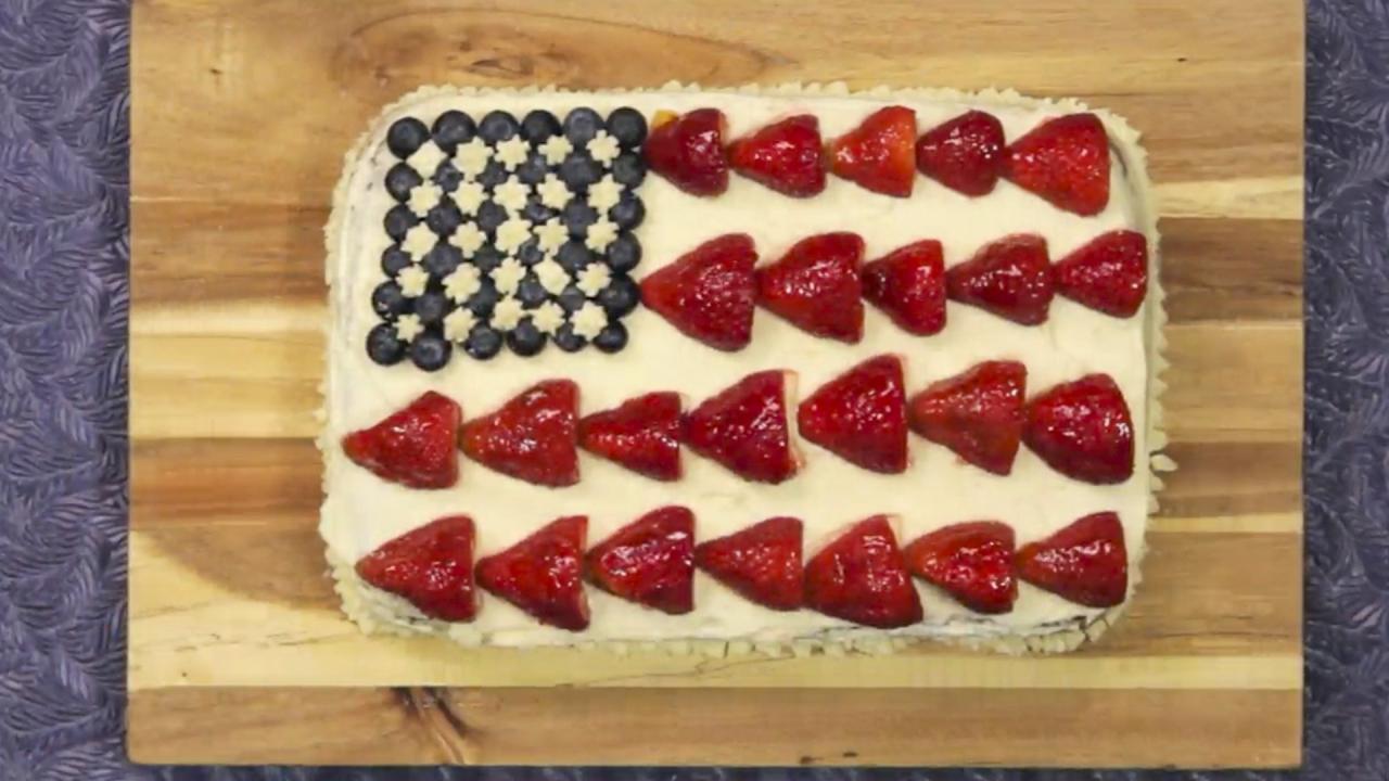 Flag Cake