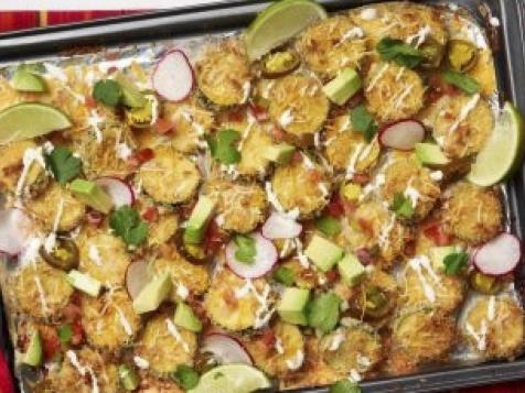 Zucchini Fry Nachos