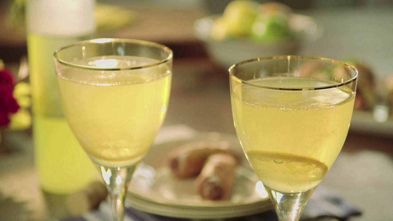 Candied Lemon Cocktail