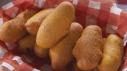 Mini Corn Dogs with Mustard