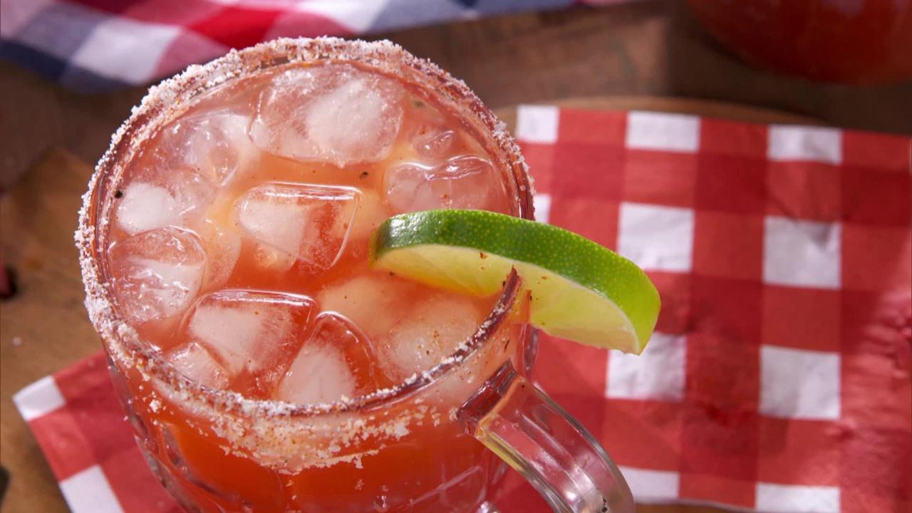 Nancy's Boozy Micheladas