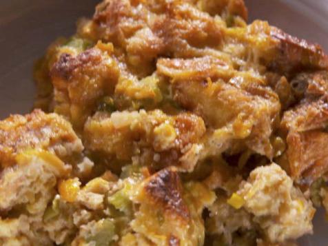 Creamed Corn Bread Pudding