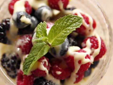 Berries with Tequila Cream