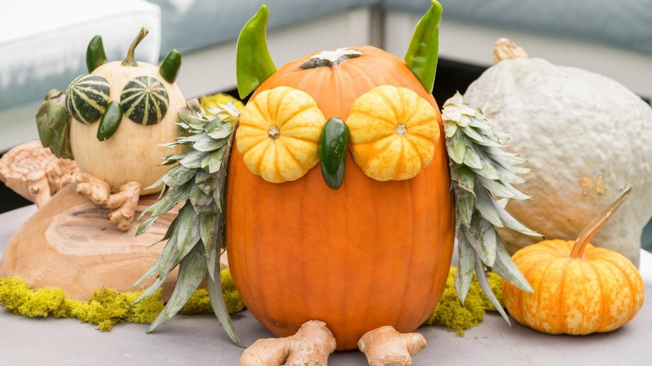 3 Ideas for No-Carve Pumpkins