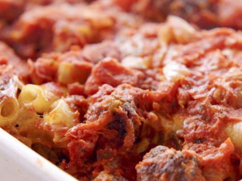 Mini Meatball Pasta Bake