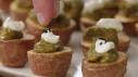 Potatoes with Eggplant Caviar
