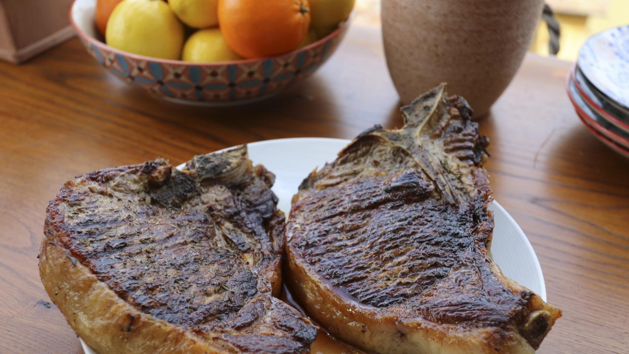 Marinated Bistecca Fiorentina