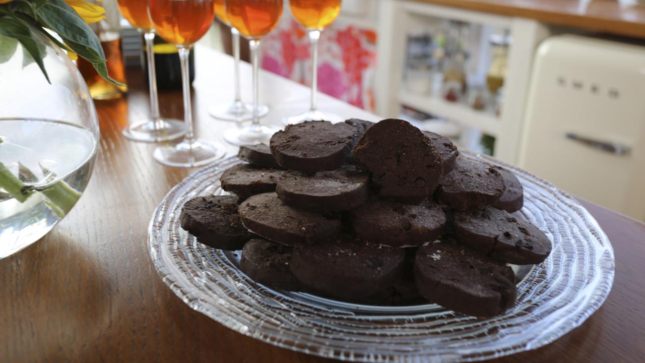 Chocolate Cherry Cookies