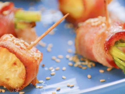 Chicken and Pineapple Rumaki