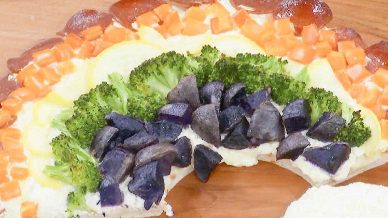 Rainbow Pizza
