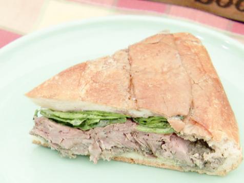 Steak and Mushroom Sandwich