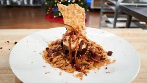 Banana Panna Cotta With Bacon
