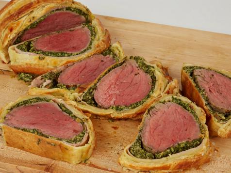 Spinach Artichoke Beef Wellington