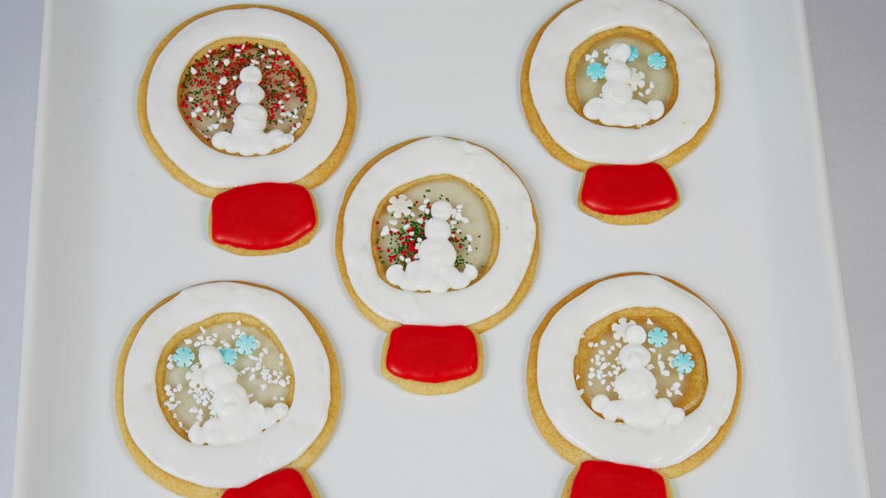 Snow Globe Cookies