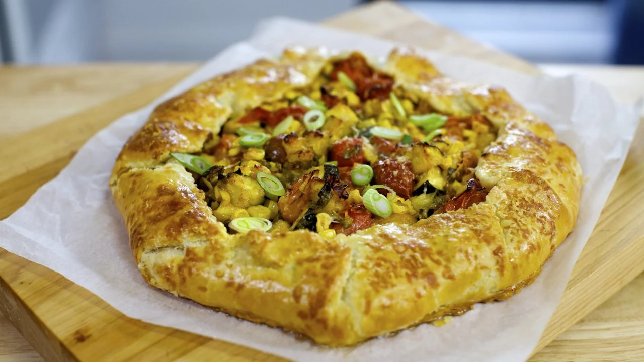 Burst Tomato Galette