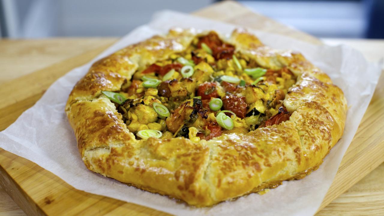 Burst Tomato Galette