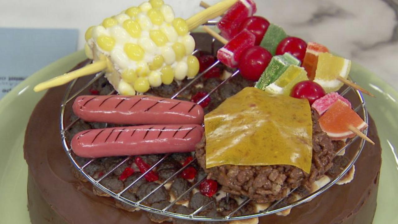 Get-Your-Grill-On Cake