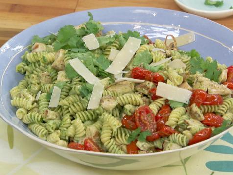 Cilantro Pesto Pasta Salad