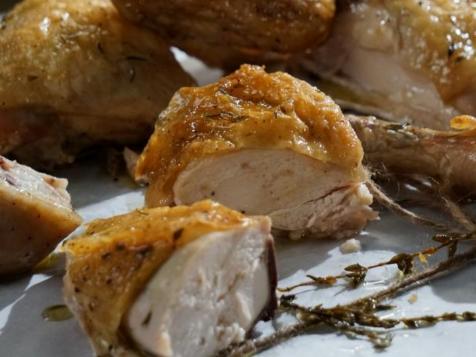 Spatchcock Roasted Chicken