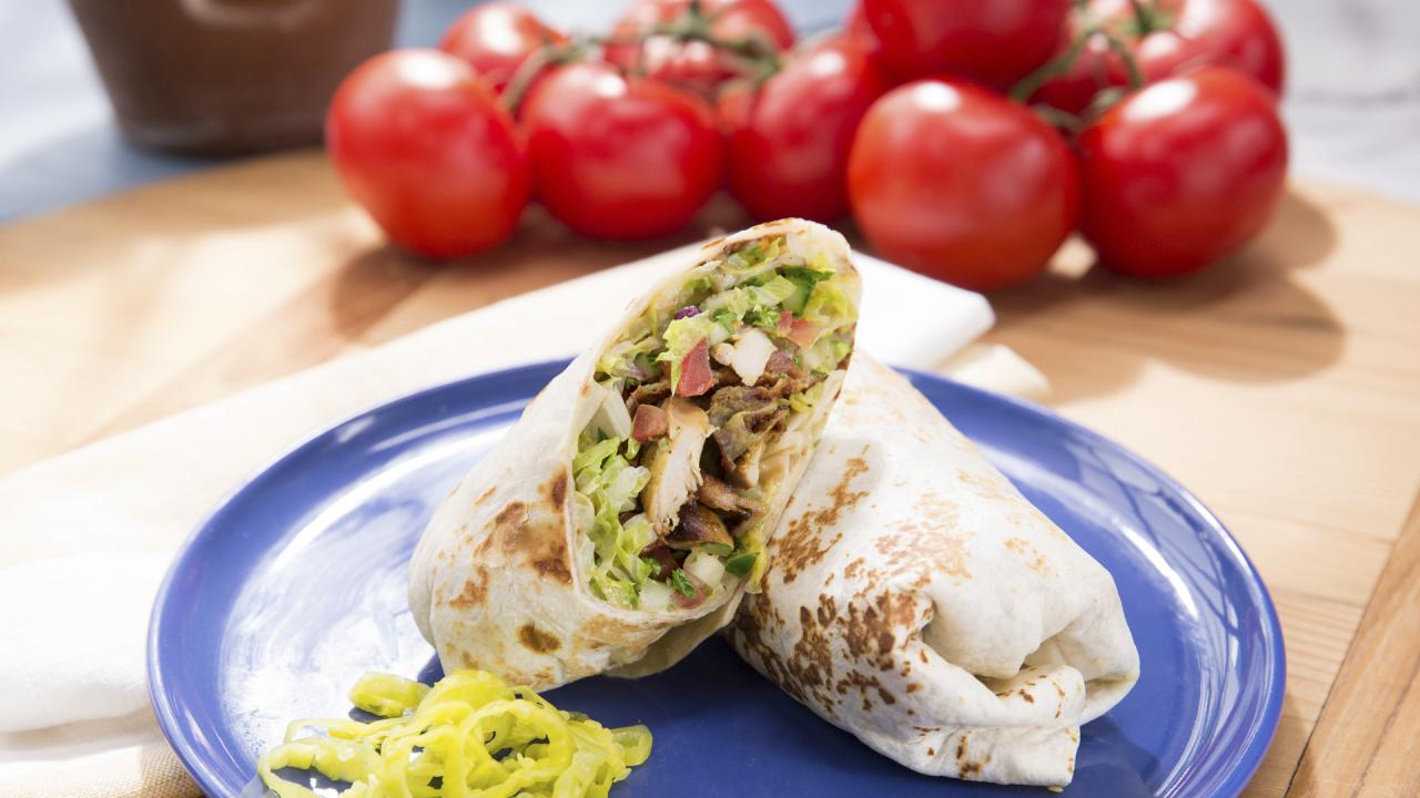 Chicken Shawarma Wrap