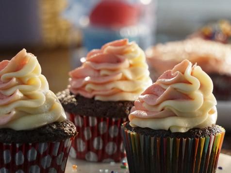 Chocolate Neapolitan Cupcakes