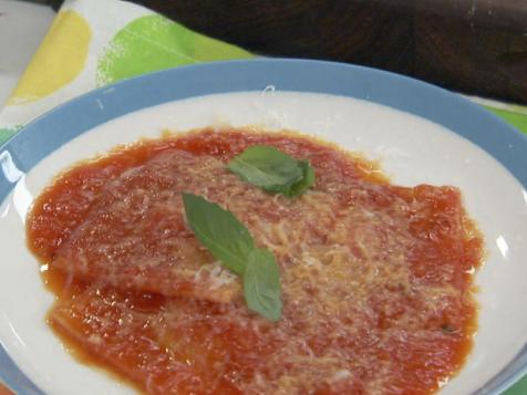 Geoffrey's Burrata Ravioli